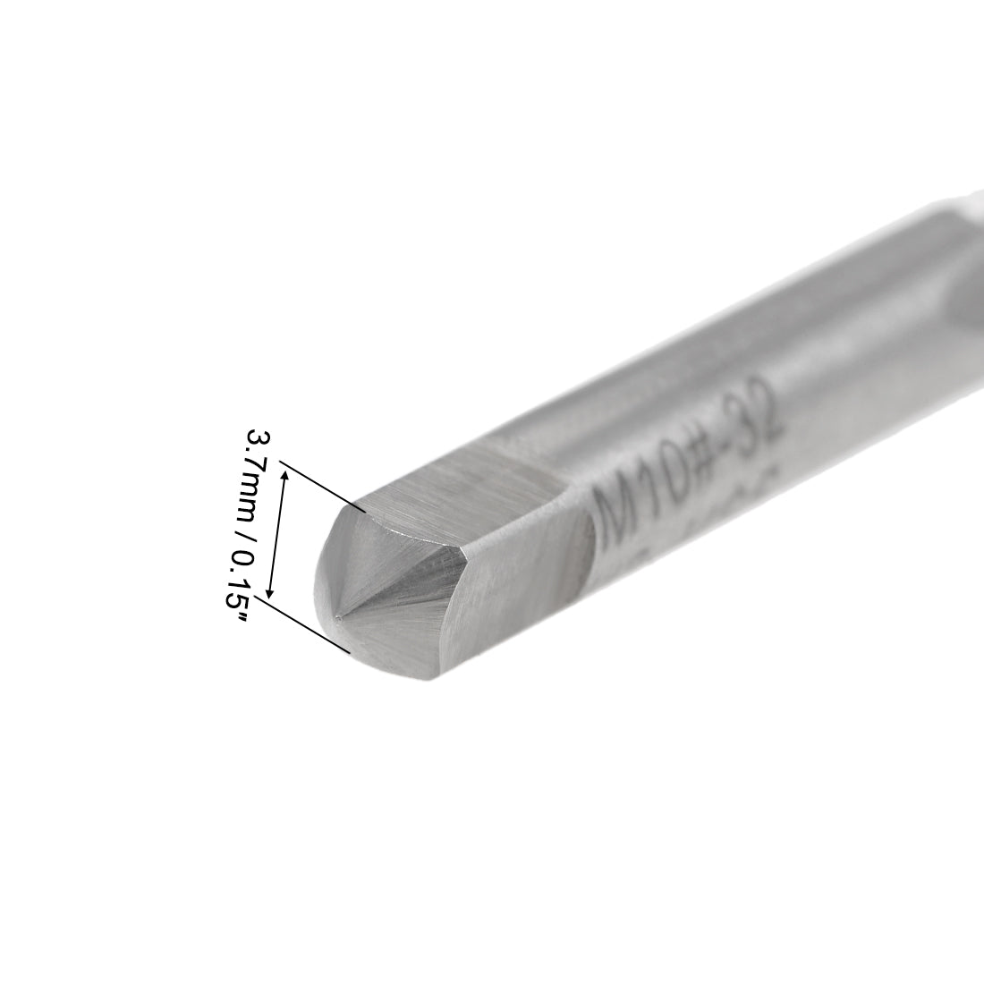 Harfington Machine Tap 10-32 UNF Thread H2 Class 3 Flutes High Speed Steel 5pcs