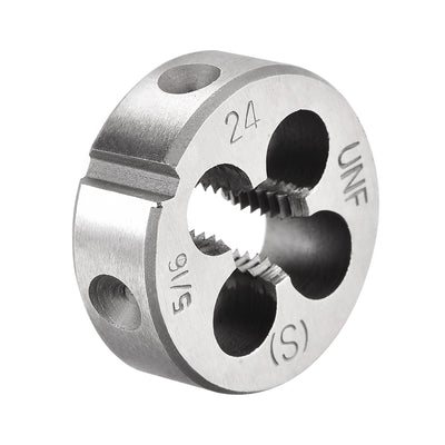 Harfington 5/16-24 UNF Round Dies Machine Thread Threading Dies 1.0" OD Tool Steel