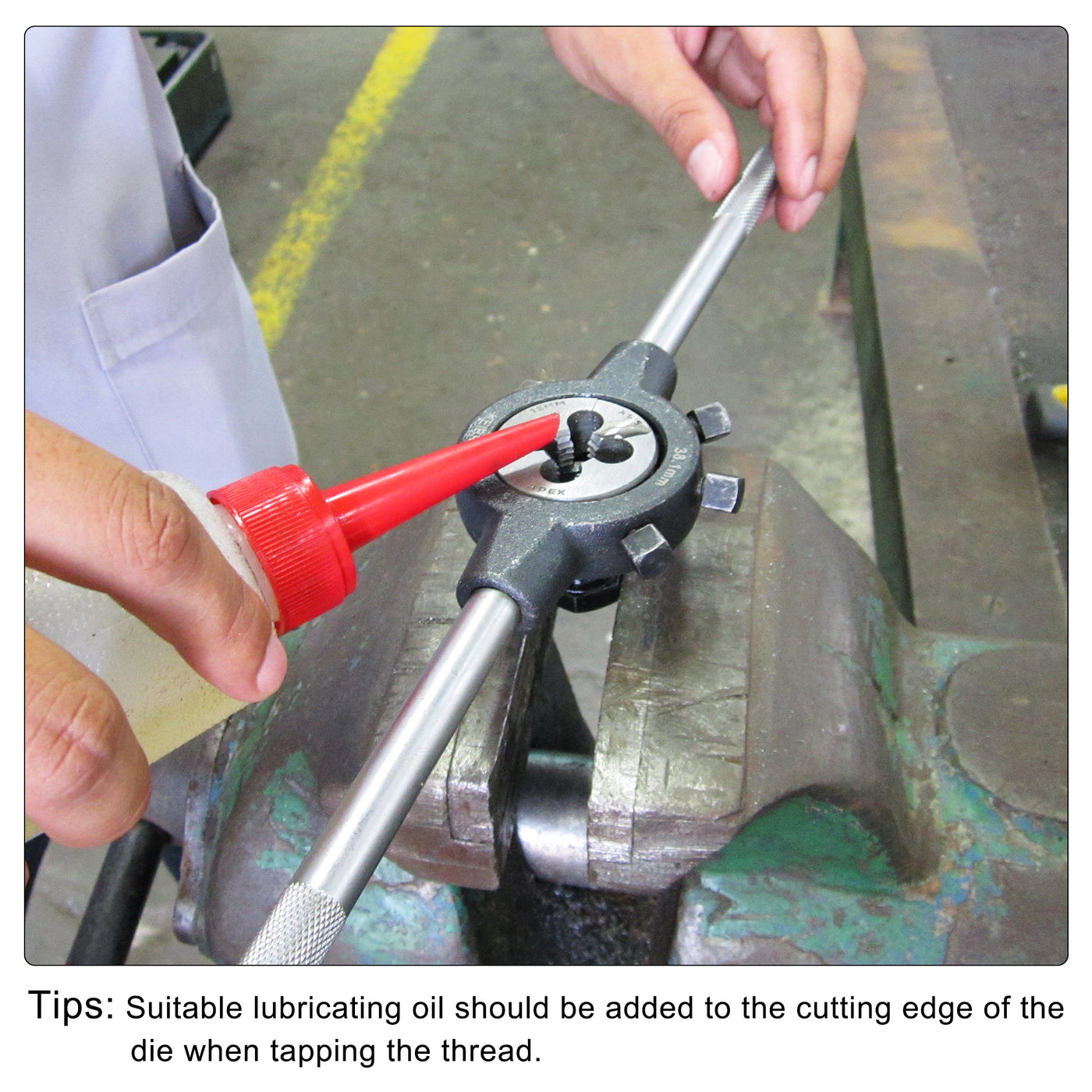 Harfington 5/8-11 UNC Round Dies Machine Thread Threading Dies 1.5" OD Tool Steel