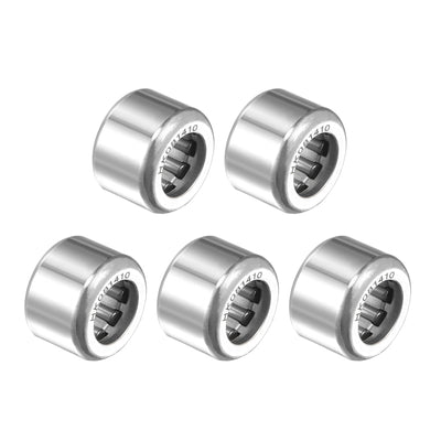 Harfington Uxcell HK Series Needle Roller Bearings, Stamping Steel Drawn Cup Metric