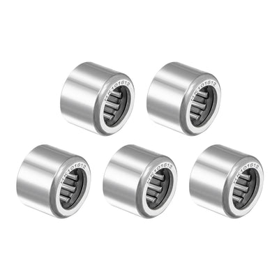 Harfington Uxcell HK Series Needle Roller Bearings, Stamping Steel Drawn Cup Metric