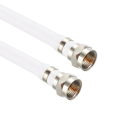 Harfington RG6 Coaxial Cable With F Type Male to F Type Male Connectors