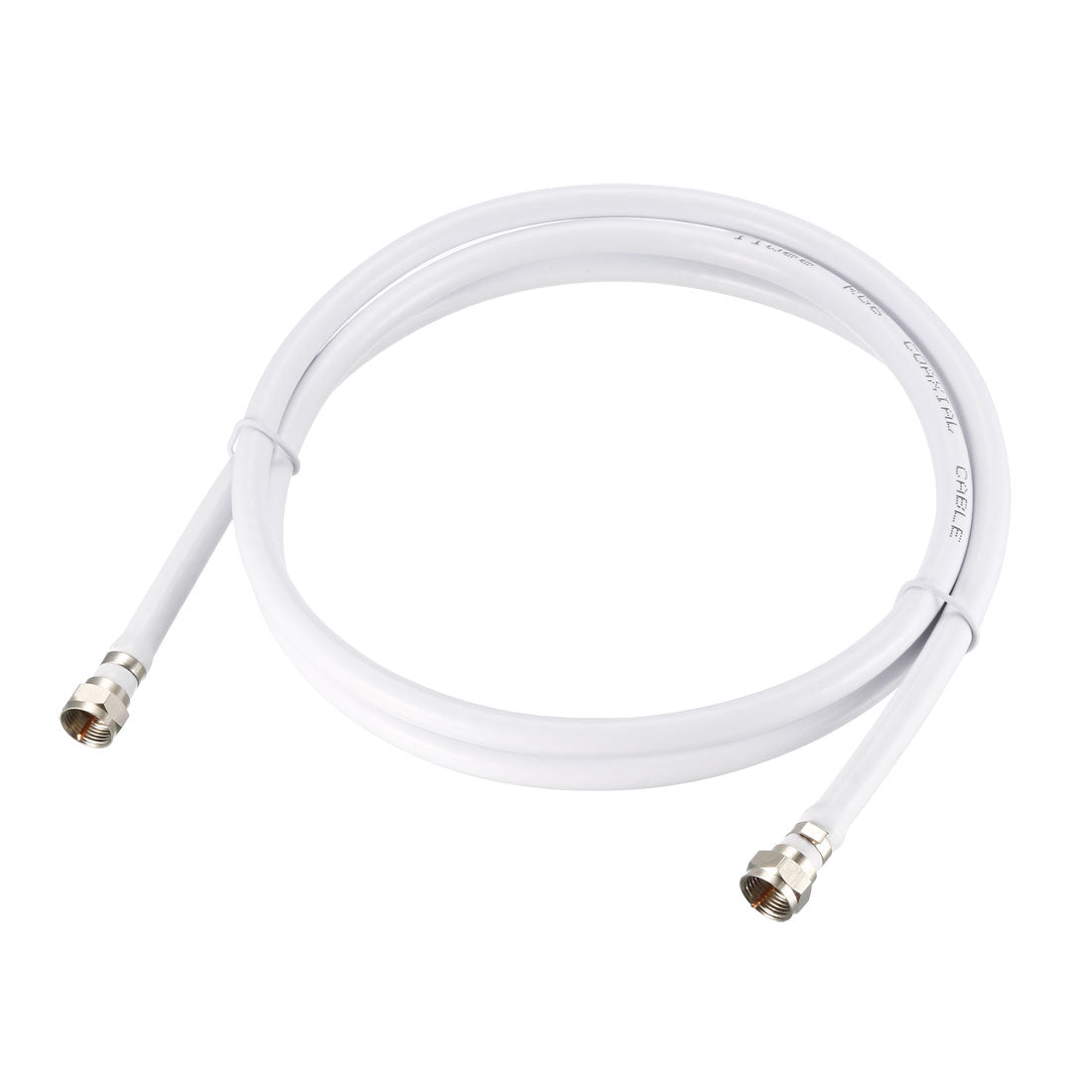 Harfington RG6 Coaxial Cable With F Type Male to F Type Male Connectors