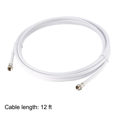Harfington RG6 Coaxial Cable With F Type Male to F Type Male Connectors