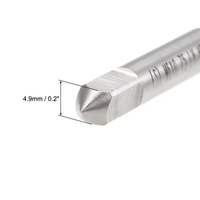Harfington Metric Machine Tap Left M6 Thread 0.75 Pitch H2 Accuracy 3 Flutes High Speed Steel