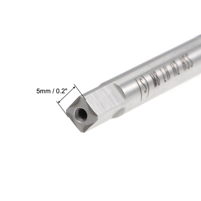 Harfington Metric Machine Tap Left M8 Thread 1.25 Pitch H2 3 Flutes High Speed Steel