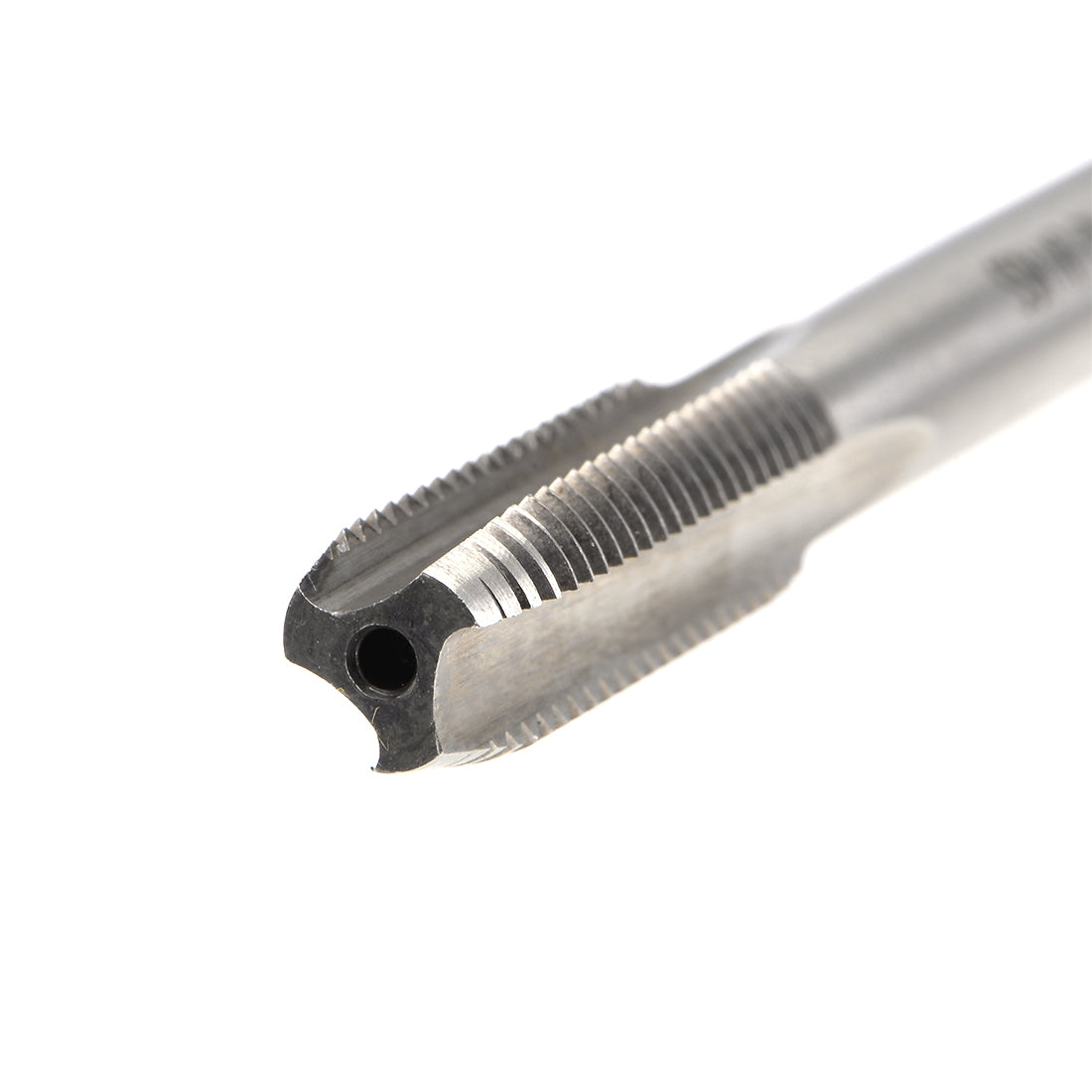 Harfington Metric Machine Tap Left M8 Thread 1 Pitch H2 3 Flutes High Speed Steel 2pcs