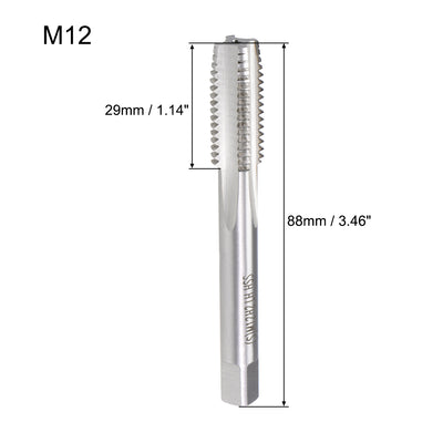 Harfington Metric Machine Tap Left H2 4 Flutes High Speed Steel