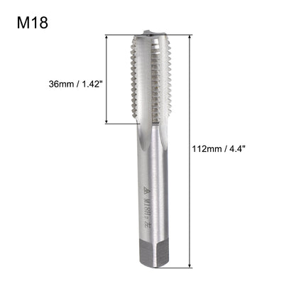 Harfington Metric Machine Tap Left H2 4 Flutes High Speed Steel