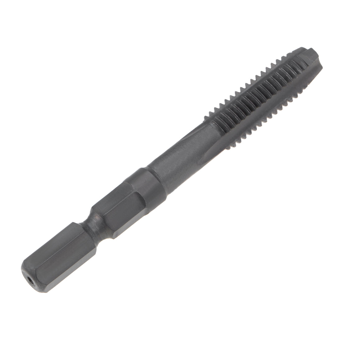Harfington Metric Machine Tap M8 Thread 1.25 Pitch H2 3 Flutes Hex Shank High Speed Steel