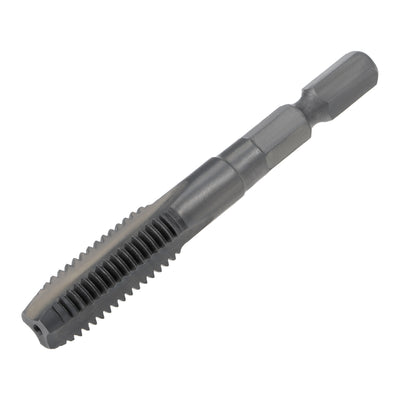 Harfington Metric Machine Tap M10 Thread 1.5 Pitch H2 3 Flutes Hex Shank High Speed Steel