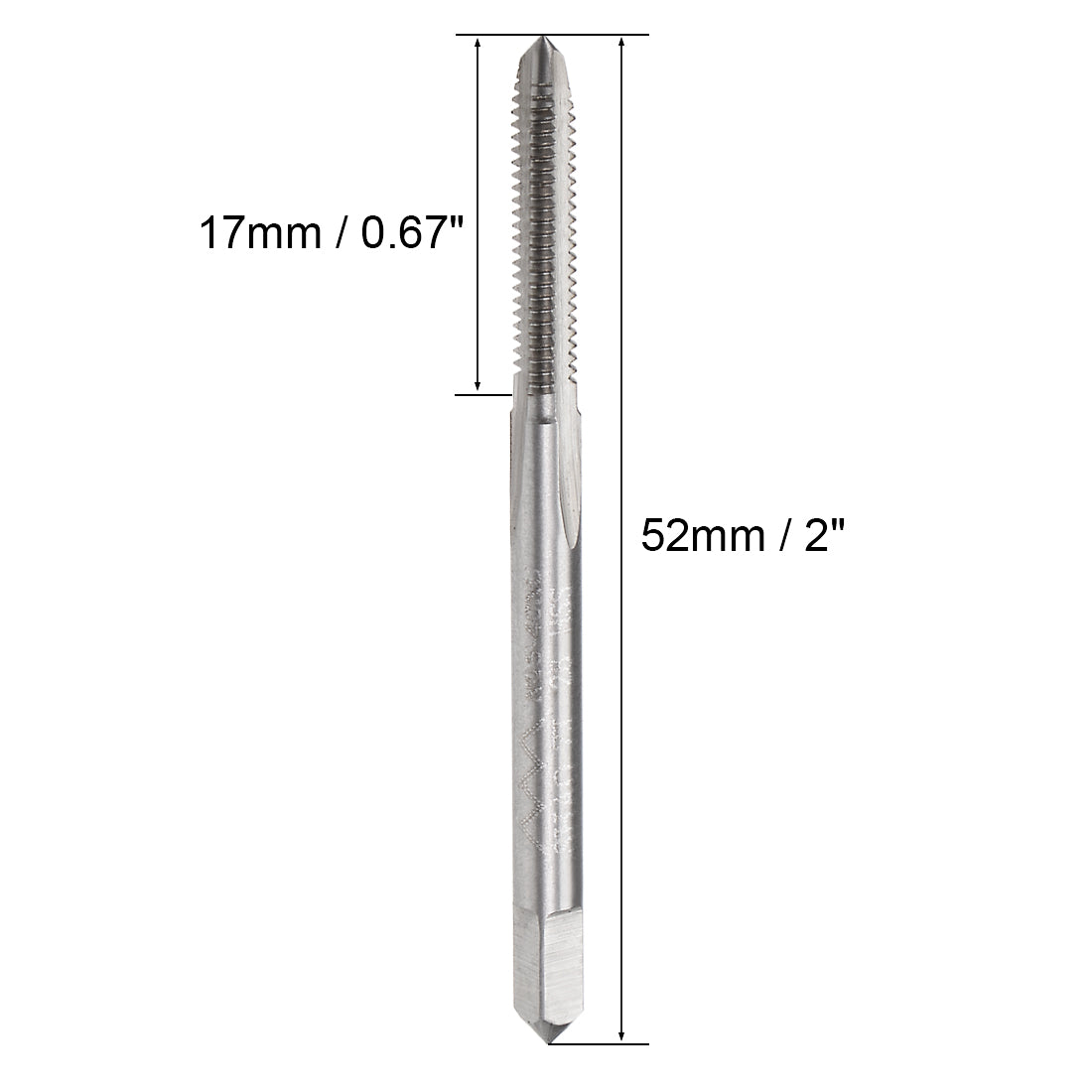 Harfington Machine Tap Thread Pitch Class Flutes High Speed Steel
