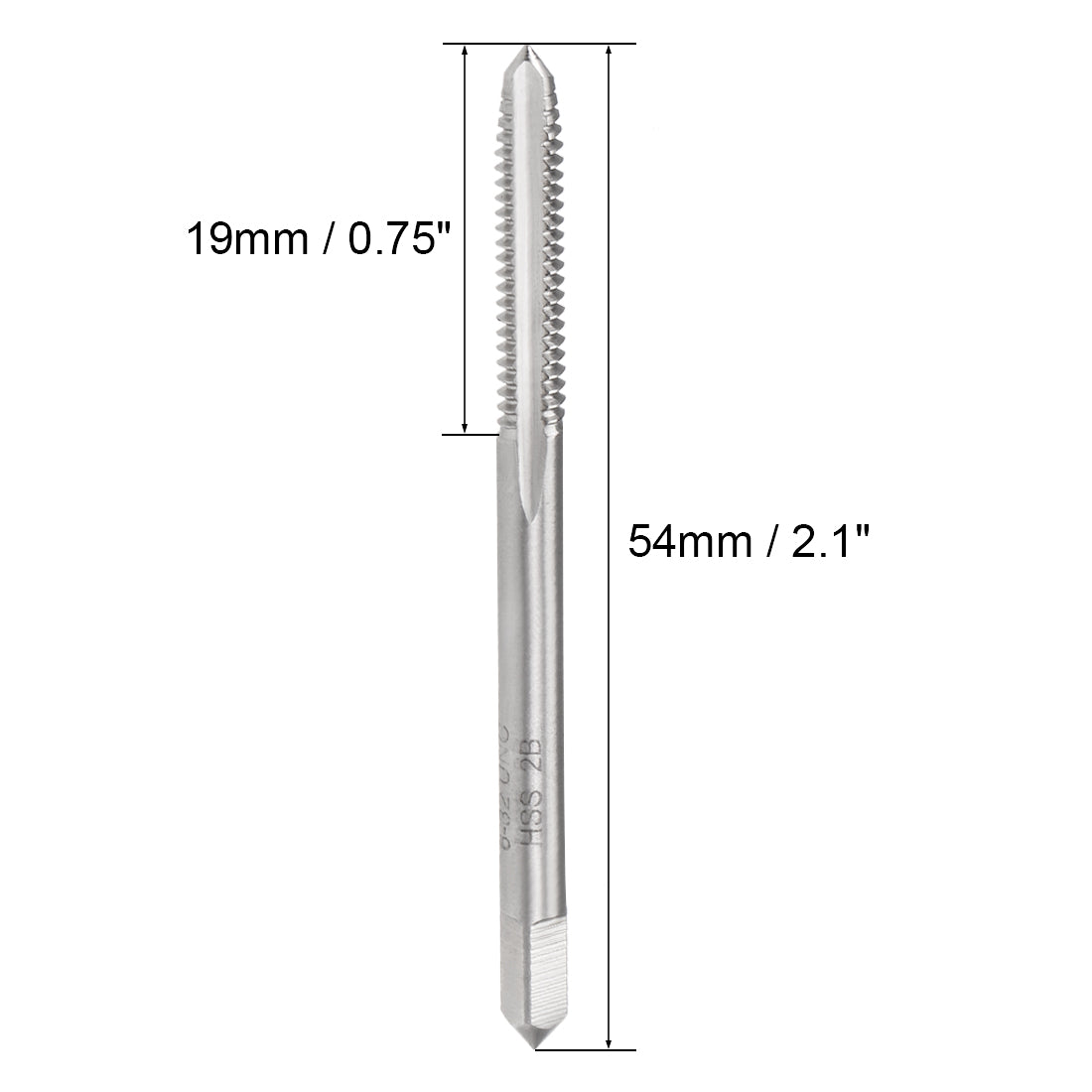 Harfington Machine Tap Thread Pitch Class Flutes High Speed Steel