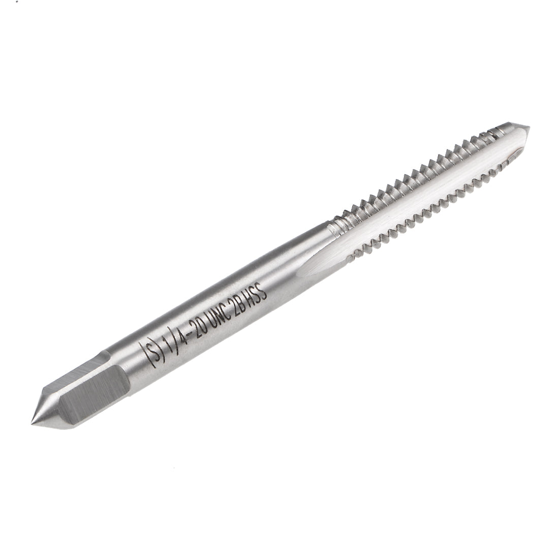 Harfington Machine Tap 1/4-20UNC Thread Pitch 2B Class 3 Flutes High Speed Steel 2pcs
