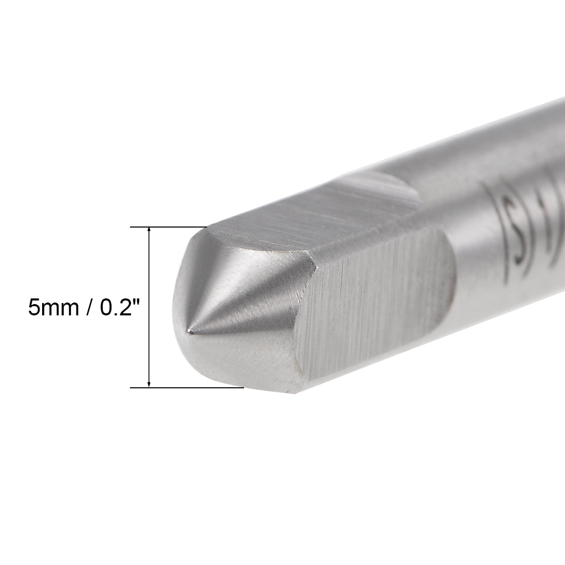 Harfington Machine Tap 1/4-20UNC Thread Pitch 2B Class 3 Flutes High Speed Steel 2pcs