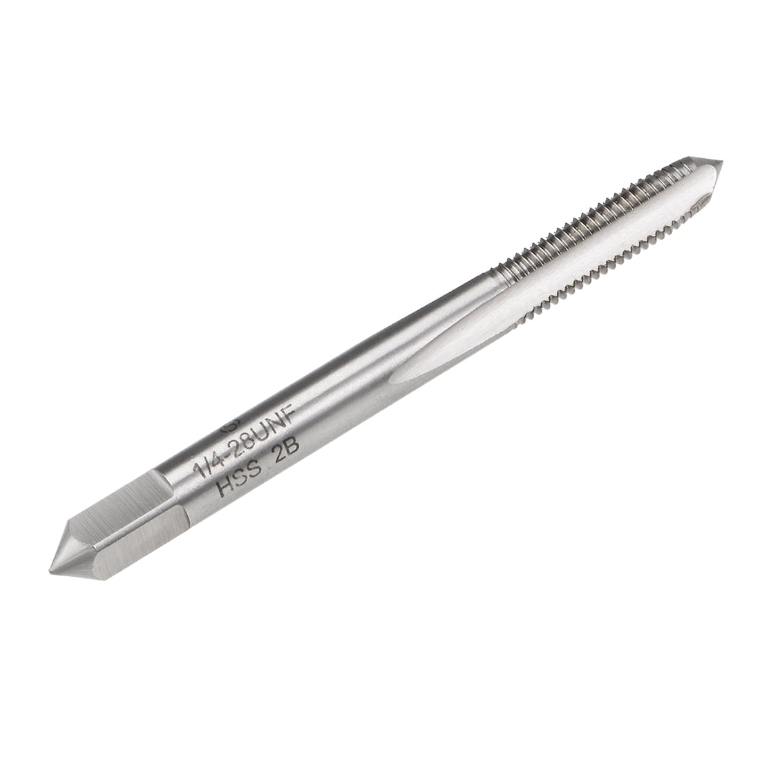 Harfington Machine Tap 1/4-28 UNF Thread Pitch 2B Class 3 Flutes High Speed Steel 2pcs