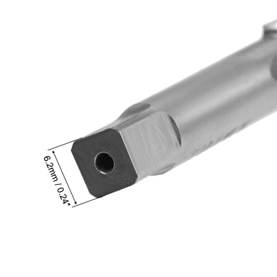 Harfington Machine Tap 1/8-27 NPTF Straight Pipe Thread 3 Flutes High Speed Steel