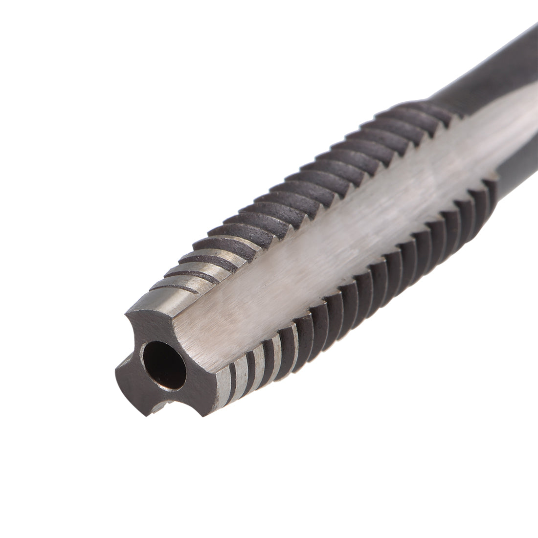 Harfington Metric Hand Tap M8 Thread 1.25 Pitch 3 Straight Flutes H2 Alloy Tool Steel 2 Pairs
