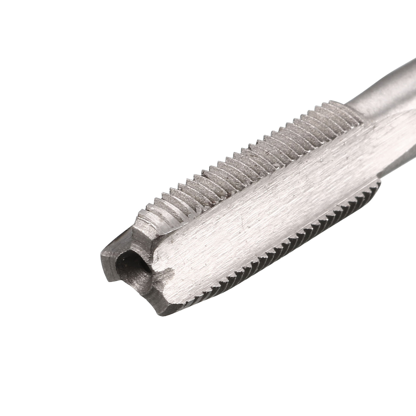 Harfington Metric Hand Tap M8 Thread 0.75 Pitch 3 Straight Flutes H2 Alloy Tool Steel 1 Pair