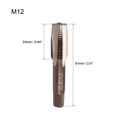 Harfington Metric Hand Tap 4 Straight Flutes H2 2Pairs