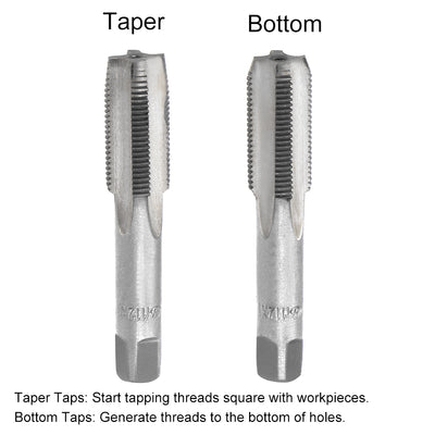 Harfington Metric Hand Tap 4 Straight Flutes H2 1 Pair