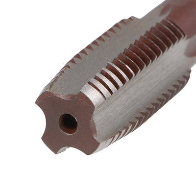 Harfington Metric Hand Tap 4 Straight Flutes H2 Alloy Tool Steel 1 Pair