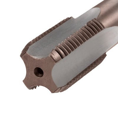 Harfington Metric Hand Tap 4 Straight Flutes Alloy Tool Steel 1 Pair