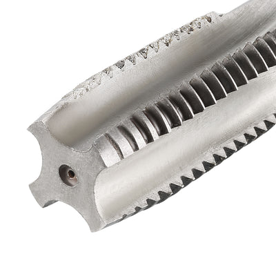 Harfington Metric Hand Tap 4 Straight Flutes H2 Alloy Tool Steel 1 Pair