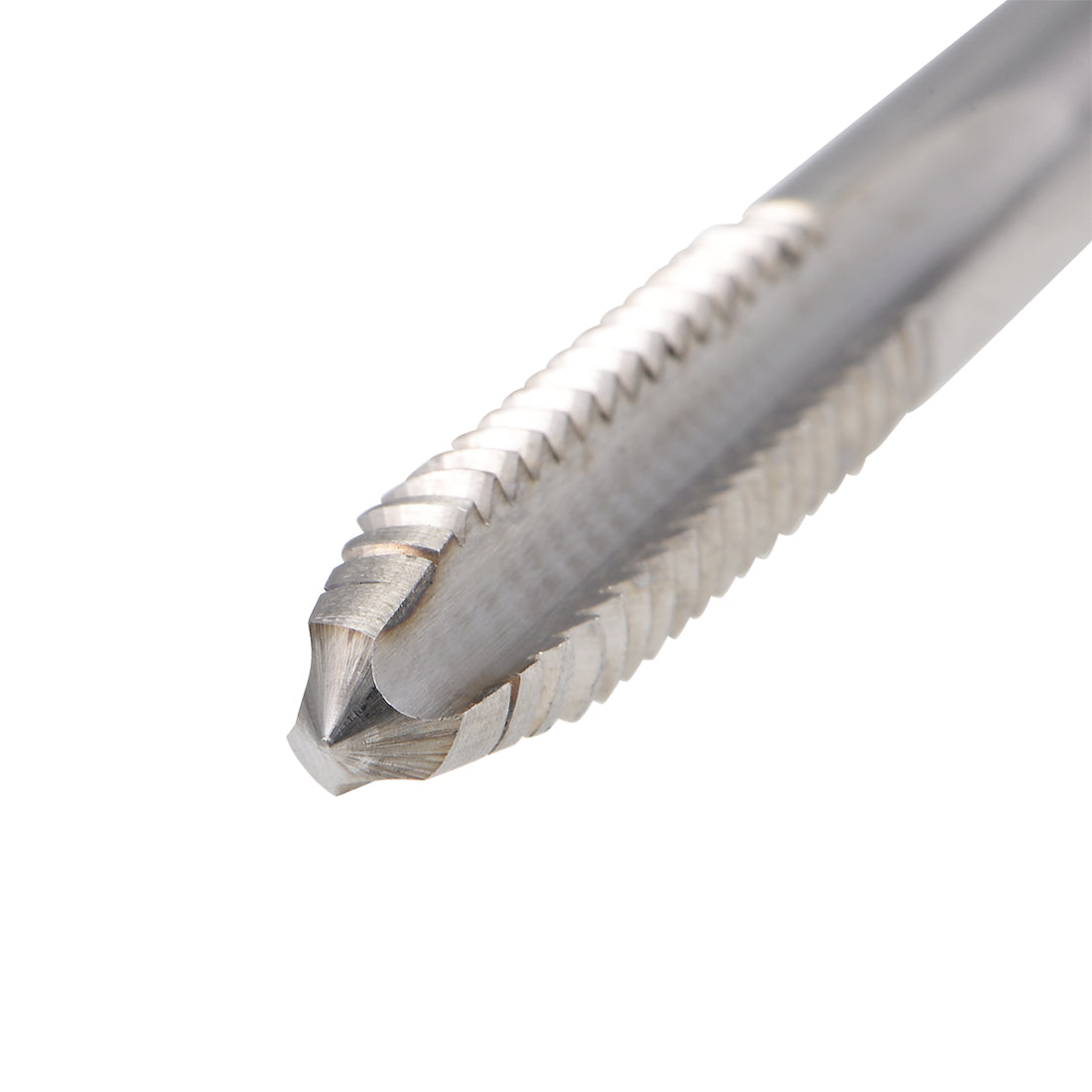 Harfington Machine Tap Thread Pitch 3 Straight Flutes H2 High Speed Steel 2pcs