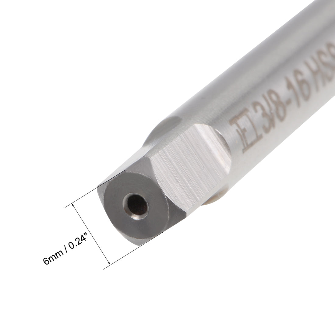 Harfington Machine Tap Thread Pitch 3 Straight Flutes H2 High Speed Steel