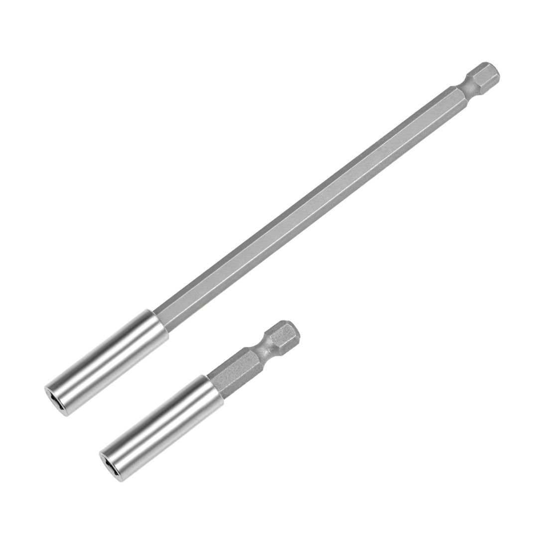 Harfington Extension Extend Socket Drill Bit Holder Magnetic Hex Screwdriver Power Tools ,2.4/ 6-inch Length,1/4''-Hexagon Drill, Set/(2pcs)