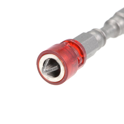 Harfington Magnetic  Design Phillips Cross PH2 Screwdriver Single-Head Bits Set, 1/4 Inch Hex Shank Electric Power Screw Driver Bit, 65mm 5pcs