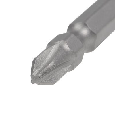 Harfington PH2/SL6 Magnetic Double Ended Screwdriver Bits, 1/4 Inch Hex Shank 5.9-inch Length S2 Power Tool