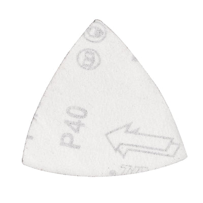Harfington Detail Sander Sandpaper, Triangular Sanding Paper, Hook and Loop Sanding Pads Multi Tools