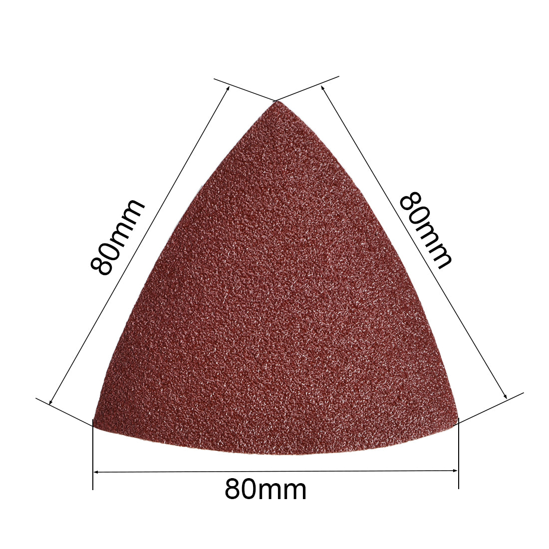 Harfington 5 pcs Triangular Hook and Loop Sanding Pads