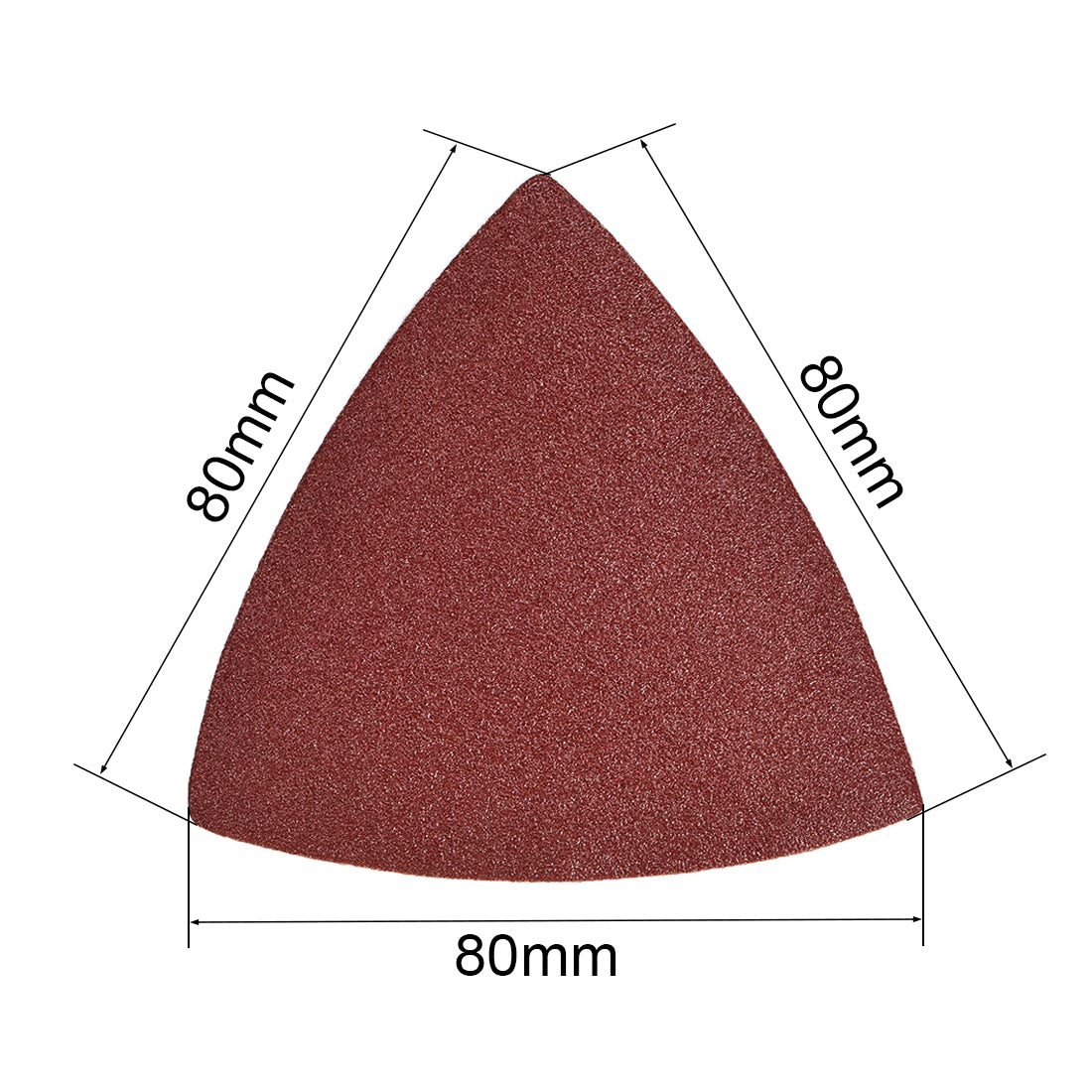 Harfington Detail Sander Sandpaper, Triangular Sanding Paper, Hook and Loop Sanding Pads Multi Tools