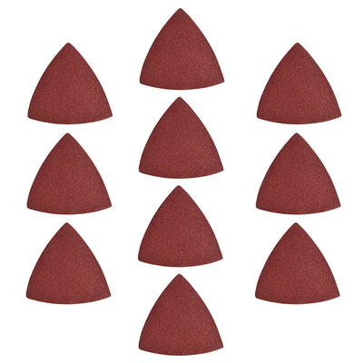 Harfington 10 pcs Triangular Hook and Loop Sanding Pads