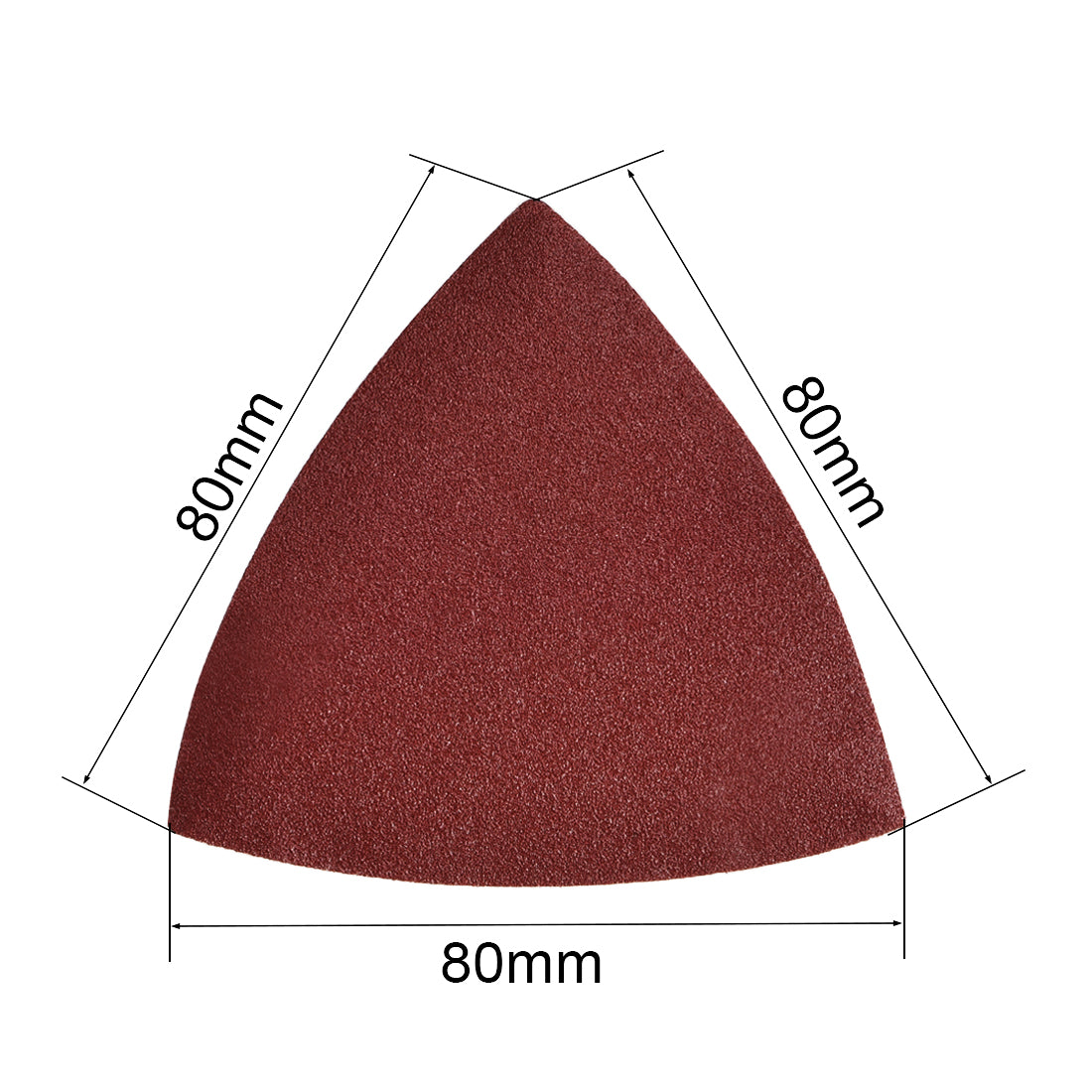 Harfington Detail Sander Sandpaper, Triangular Sanding Paper, Hook and Loop Sanding Pads Multi Tools
