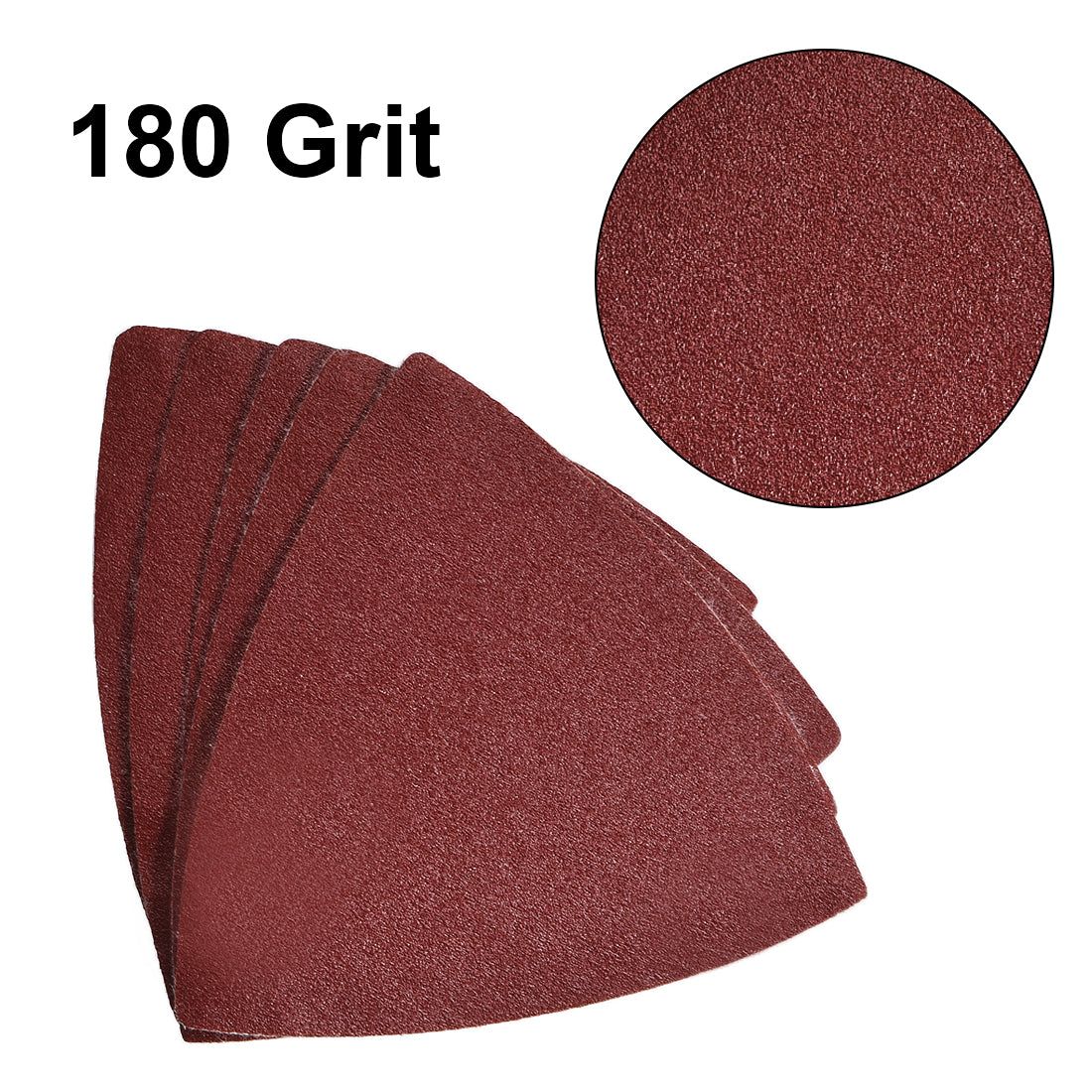 Harfington Detail Sander Sandpaper, Triangular Sanding Paper, Hook and Loop Sanding Pads Multi Tools