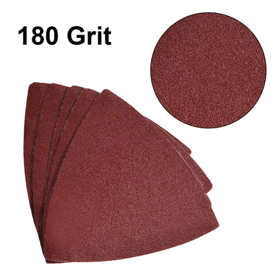 Harfington Detail Sander Sandpaper, Triangular Sanding Paper, Hook and Loop Sanding Pads Multi Tools