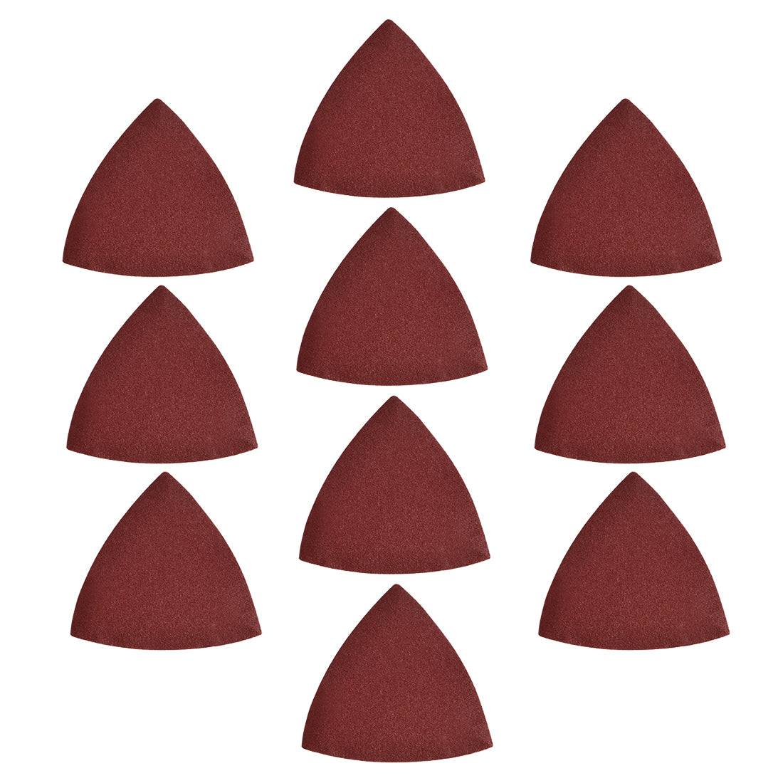 Harfington 10 pcs Triangular Hook and Loop Sanding Pads
