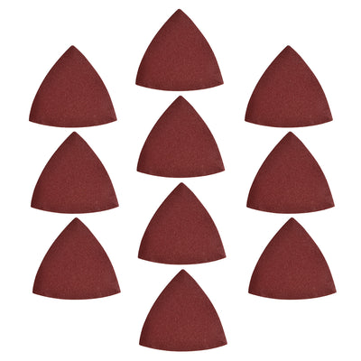 Harfington 10 pcs Triangular Hook and Loop Sanding Pads