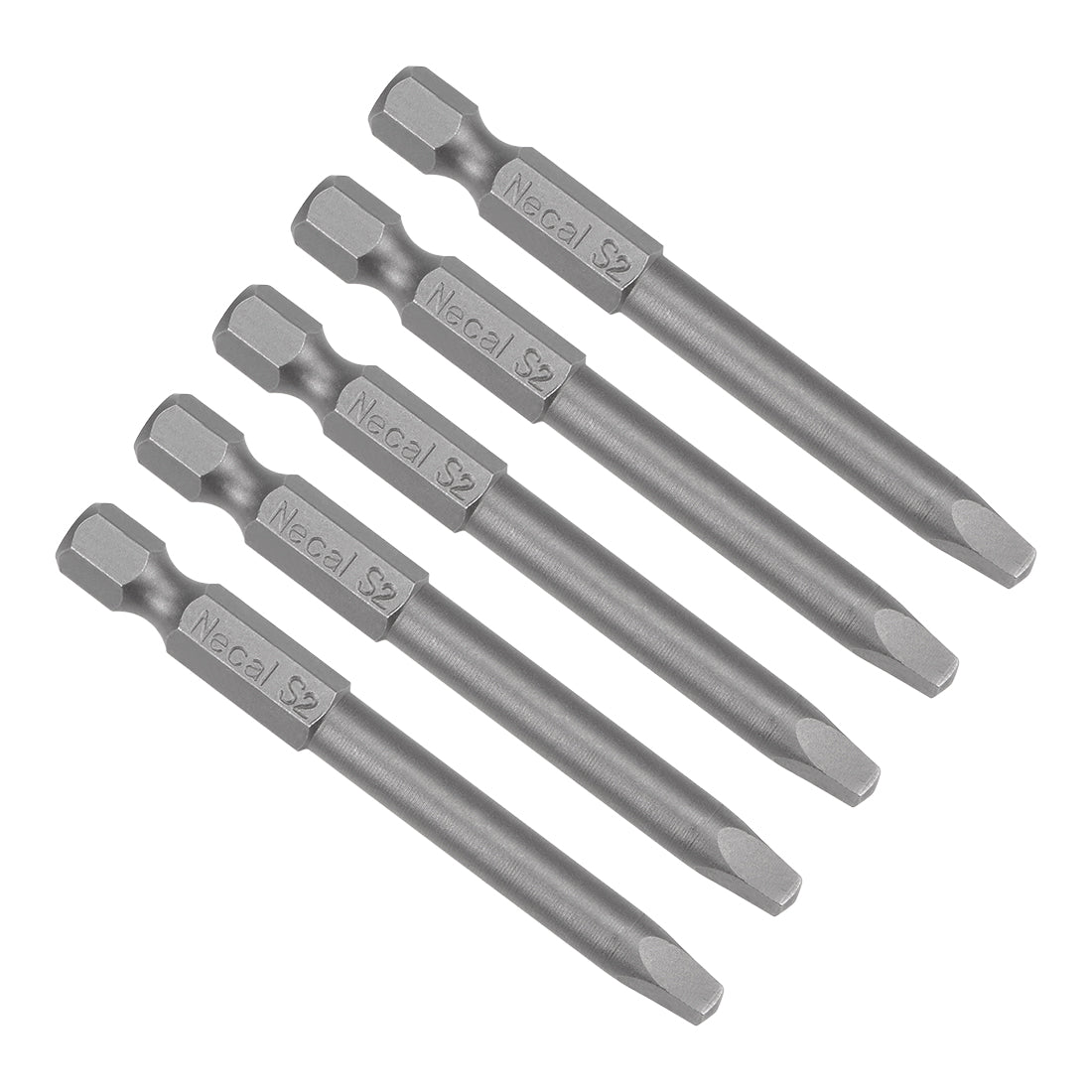Harfington Magnetic Square Head Screwdriver Bits, 1/4 Inch Hex Shank S2 Power Tools