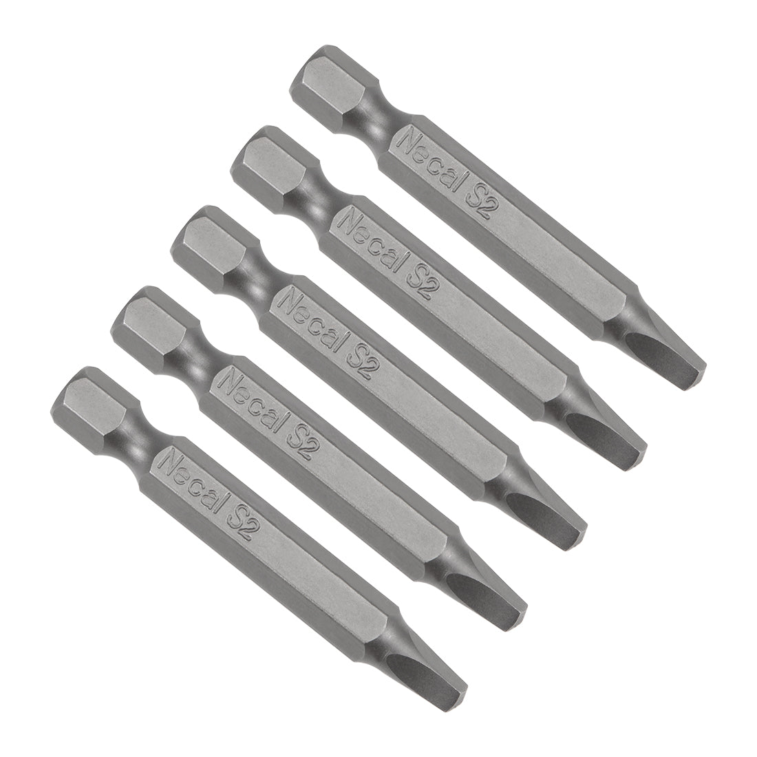 Harfington Magnetic Square Head Screwdriver Bits, 1/4 Inch Hex Shank S2 Power Tools