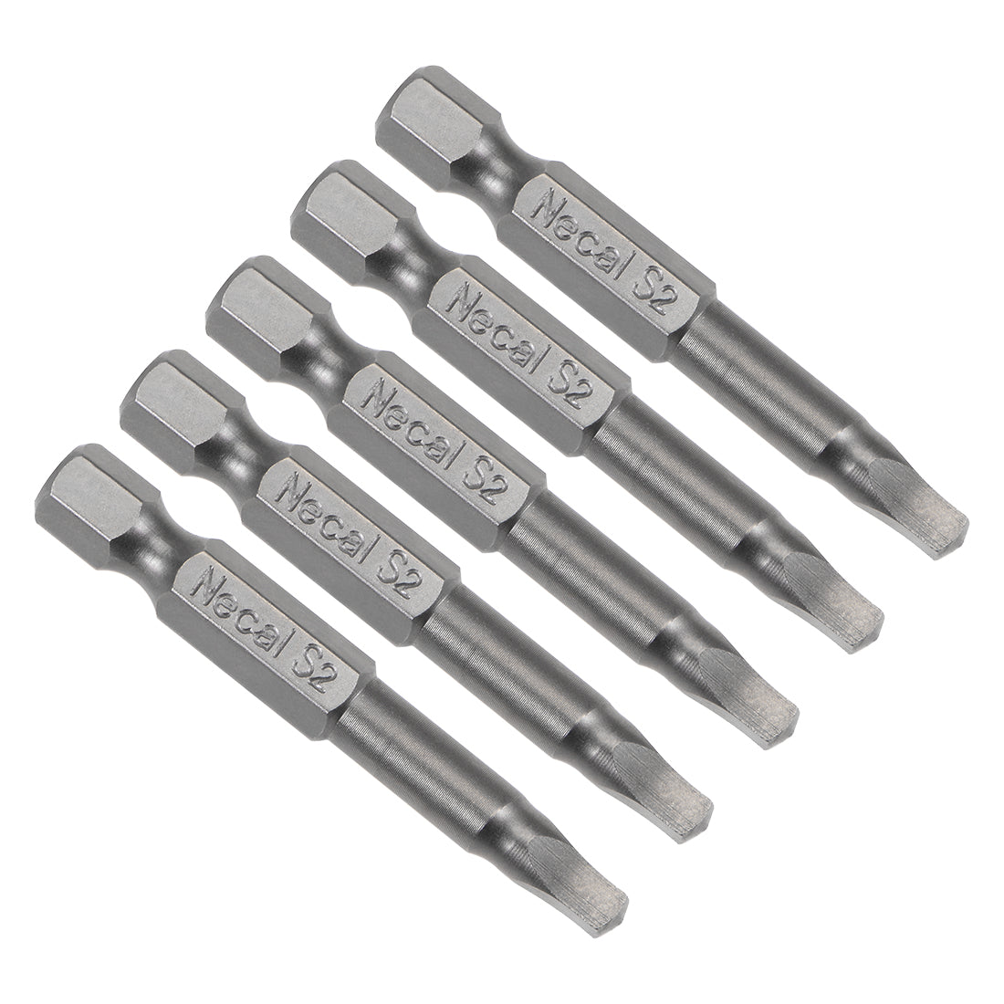 Harfington Magnetic Square Head Screwdriver Bits, 1/4 Inch Hex Shank S2 Power Tools