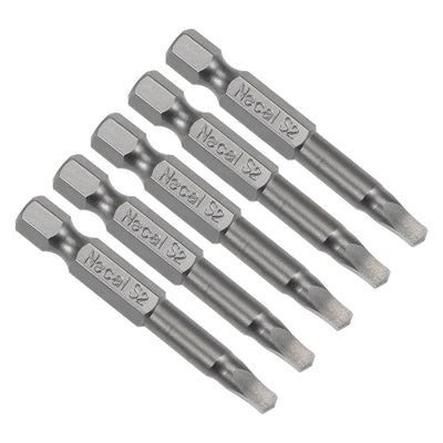 Harfington Magnetic Square Head Screwdriver Bits, 1/4 Inch Hex Shank S2 Power Tools