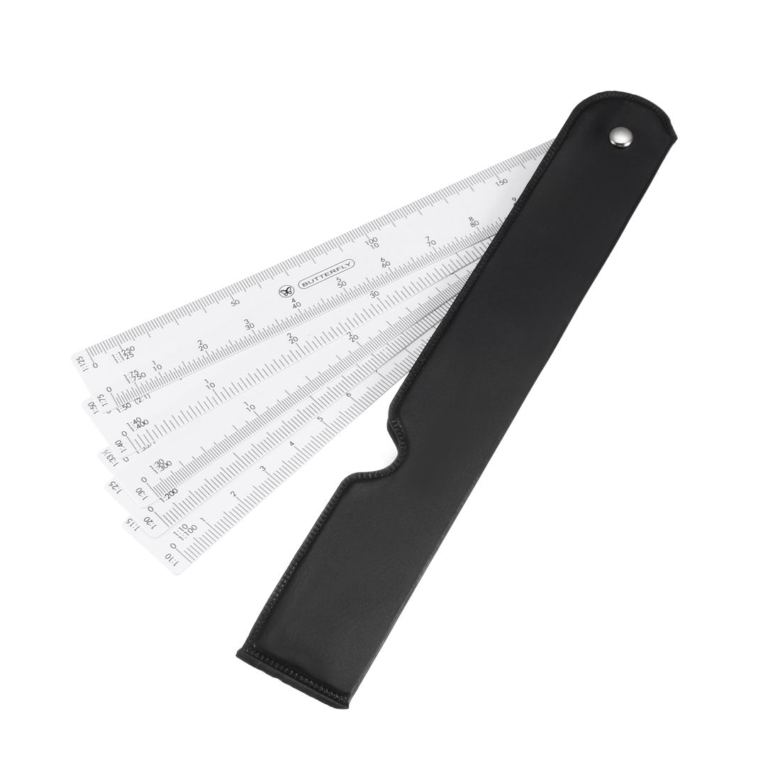 Harfington Scale Ruler Engineer Scale Architect Rulers 1/10 1/15 1/20 1/25 1/30 1/33 1/40 1/50 1/75 1/125 Plastic