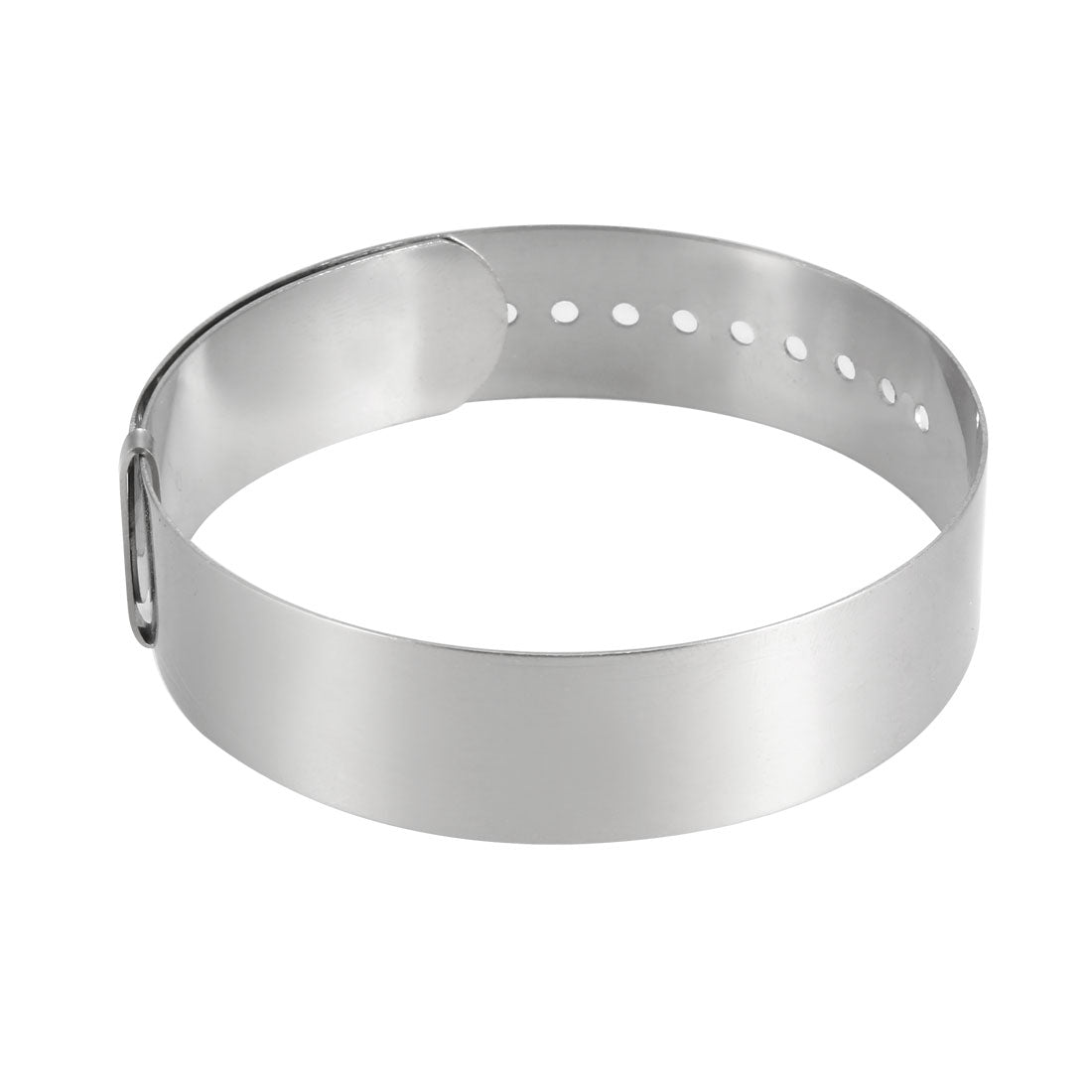 Harfington Bracelet Wrist Sizer Ruler 150-220mm Zinc Alloy Inch Metric Double Scale Hand Wristlet Watch Circle Measuring Tool for Men Women