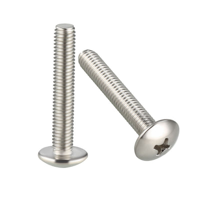 Harfington Machine Screws, Phillips Truss Head Screw, 304 Stainless Steel
