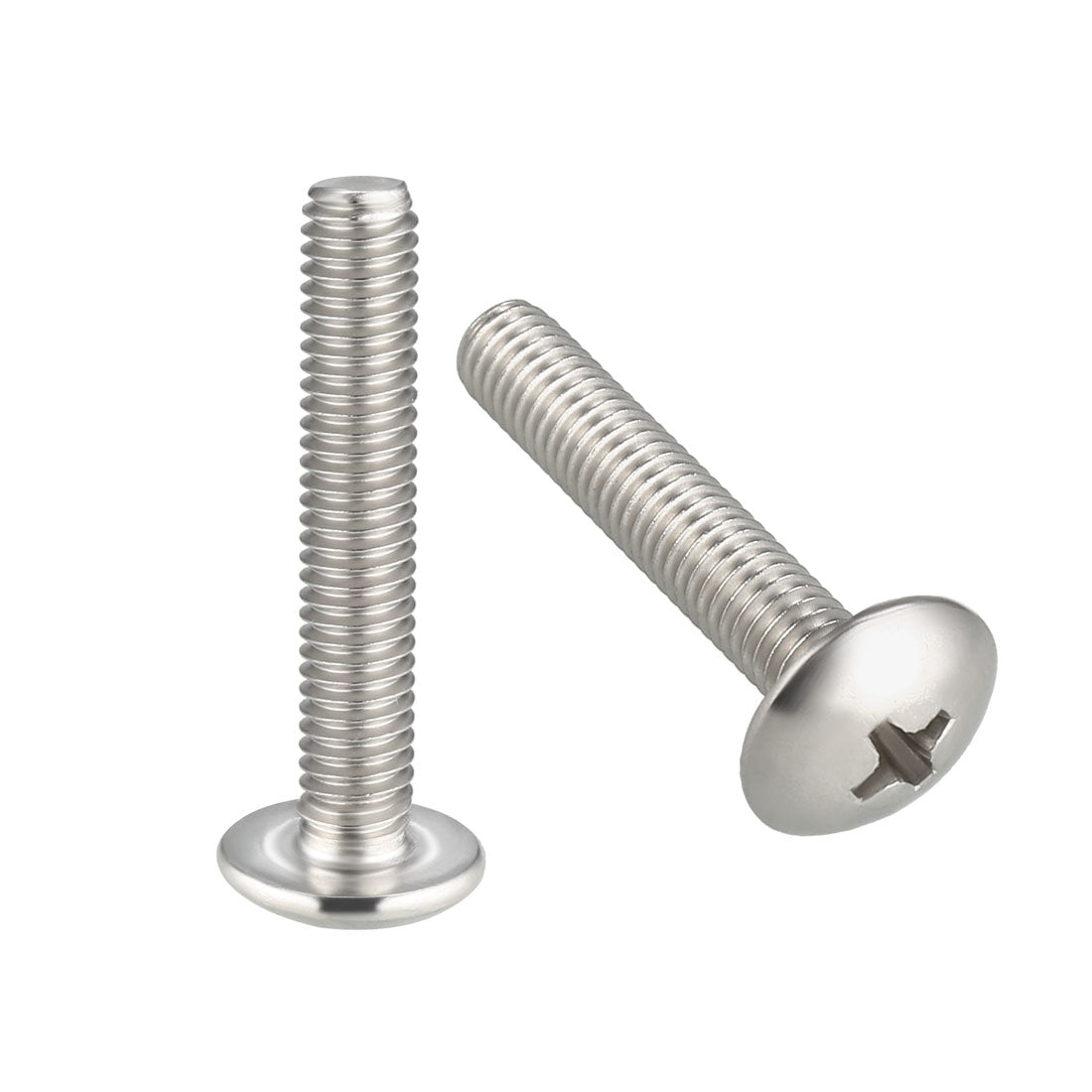 Harfington Machine Screws, Phillips Truss Head Screw, 304 Stainless Steel, Fasteners Bolts 5Pcs